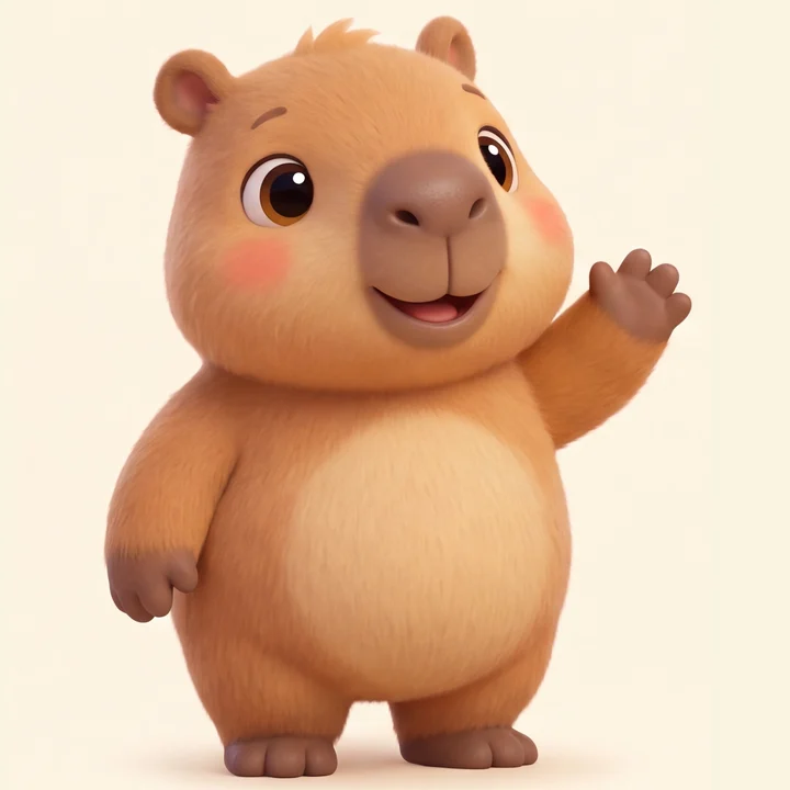 Cappy, The calm capybara