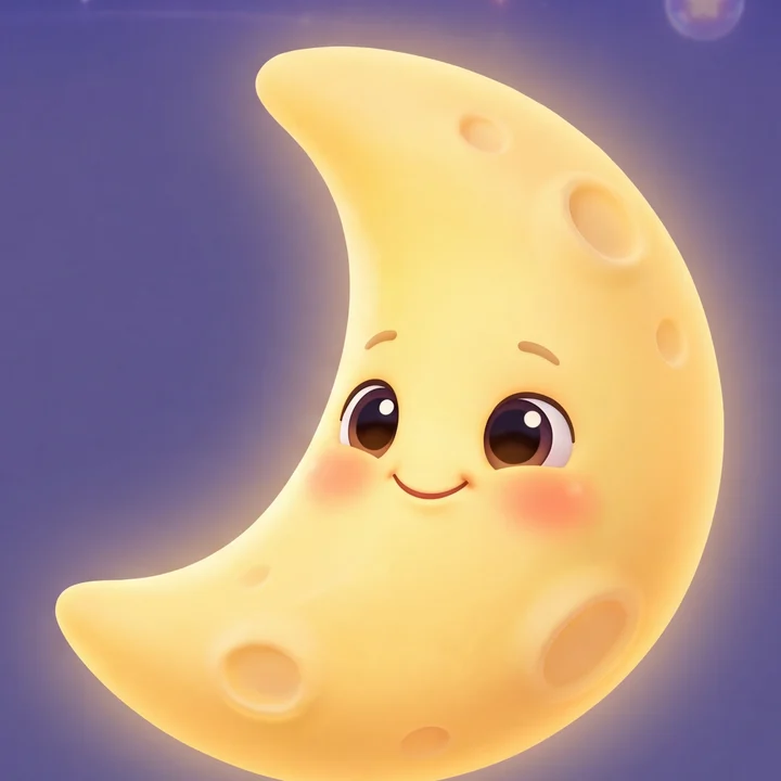 Little Moon, The sleepy sky friend